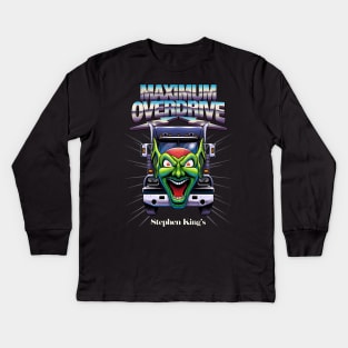 Maximum Overdrive Goblin Truck Kids Long Sleeve T-Shirt